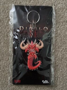 Brand New Blizzard Diablo Keychain